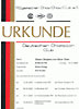 Urkunde - Otaaru - Deutscher Champion Club