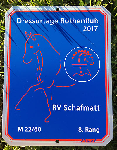 News - Pferde - 2017 - Dressurprüfungen Rothenfluh