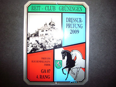 News - Pferde - 2009 - Freie Dressurprüfungen in Grüningen