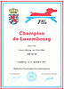 Urkunde - Otaaru - Luxemburg Champion